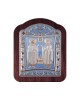Saint Peter and Saint Evdokia with Classic Frame and Glass