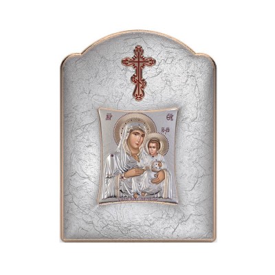 Virgin Mary Of Jerusalem with Modern Wide Frame