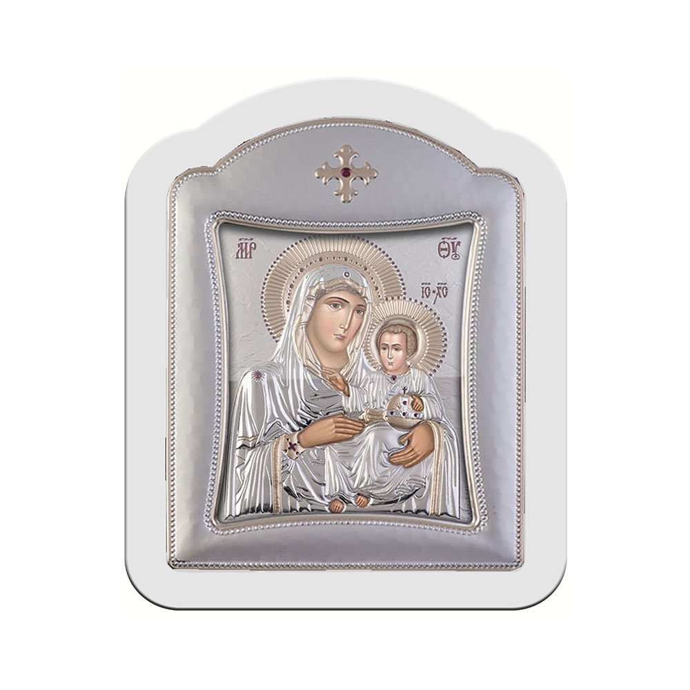 Virgin Mary Of Jerusalem with Modern Frame and Glass