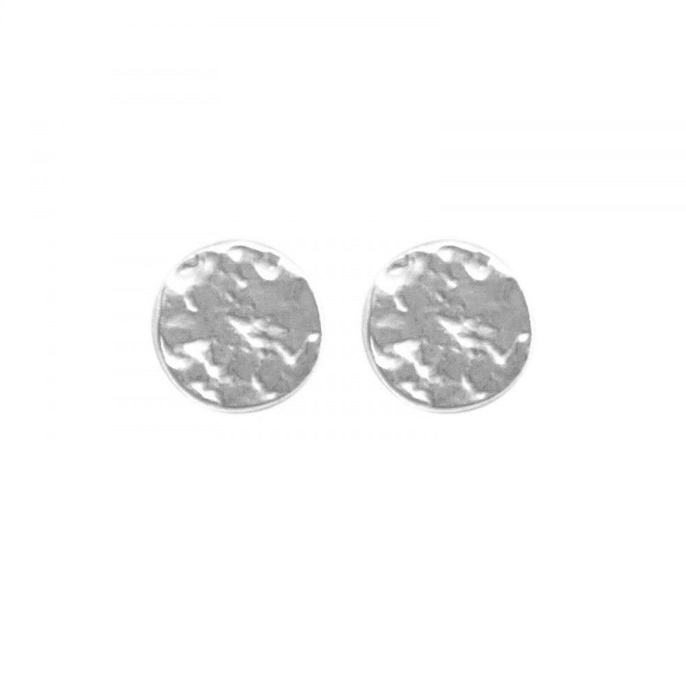 Audrey Post Earring Silver Plating