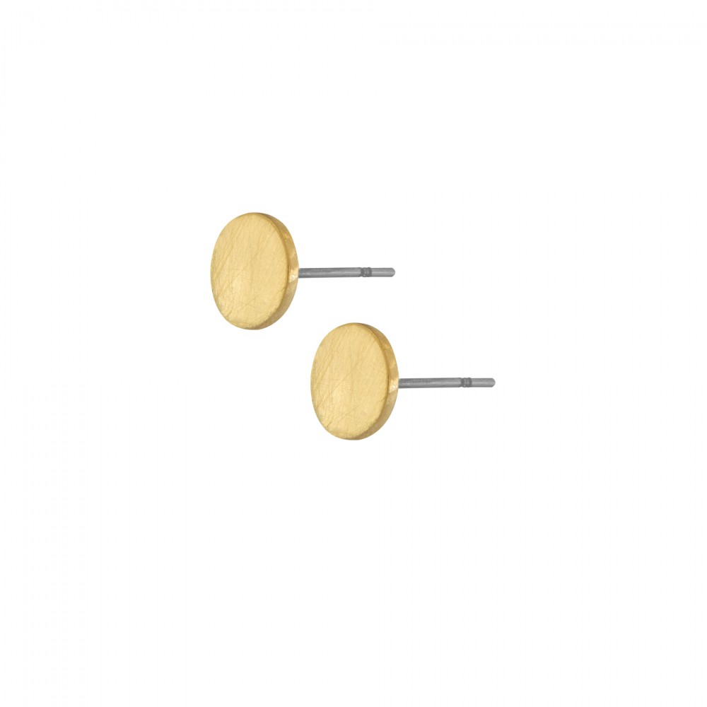 Theia Small Dot Earring Gold Plating