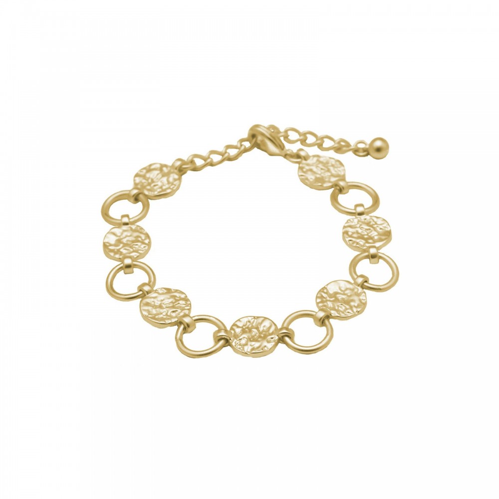 Amber Simple Bracelet Gold Plating