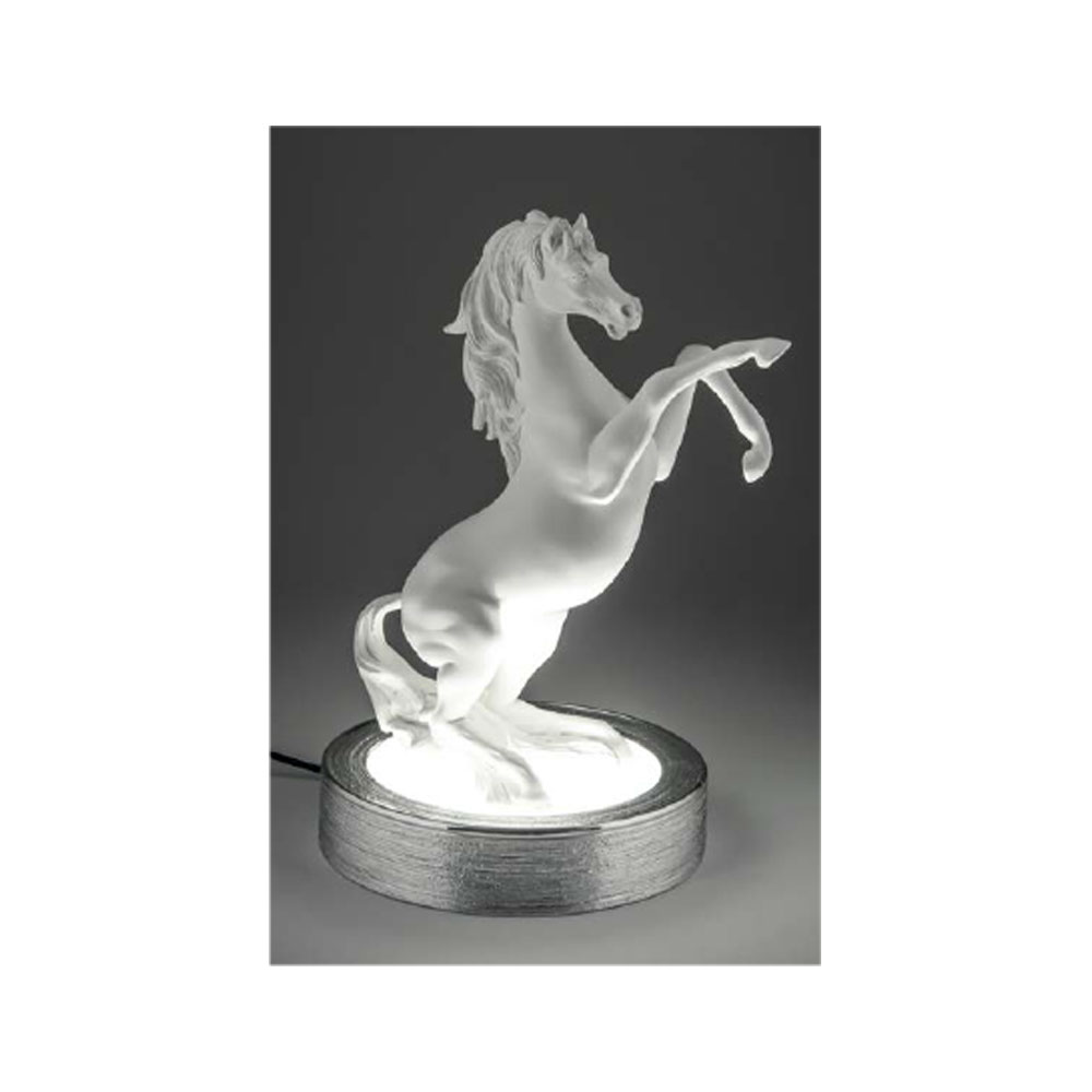 Galloping horse table lamp