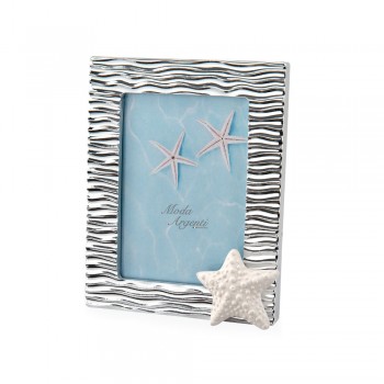 Starfish frame with embossed water