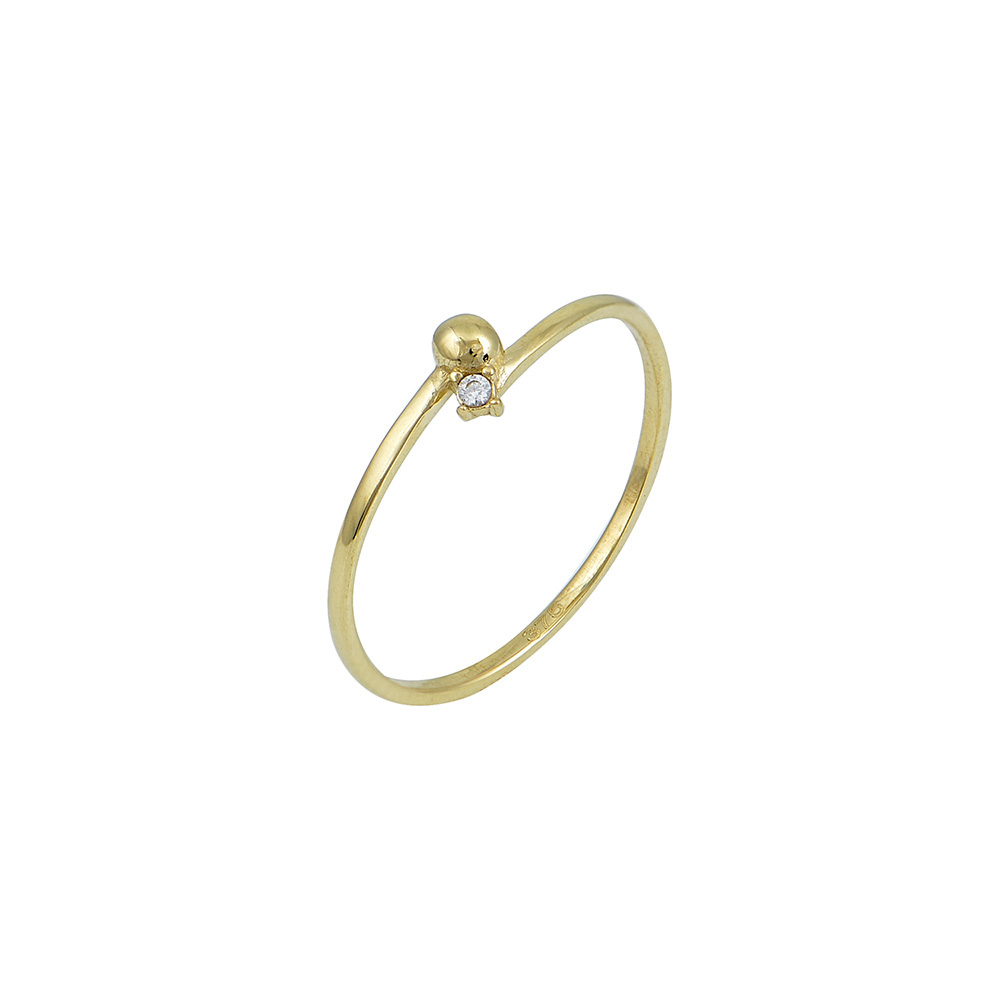 Bypass Ring in Gold 9K
