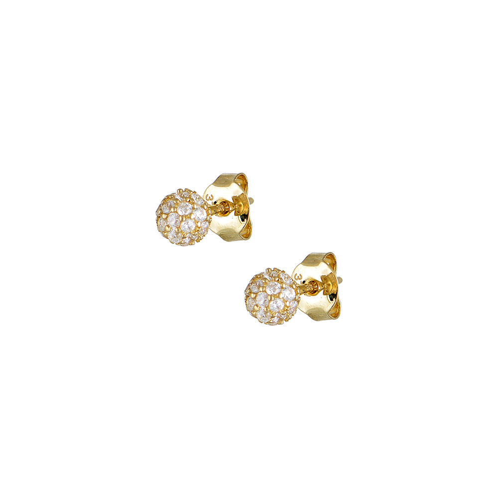 Stud Earrings in Gold 9K