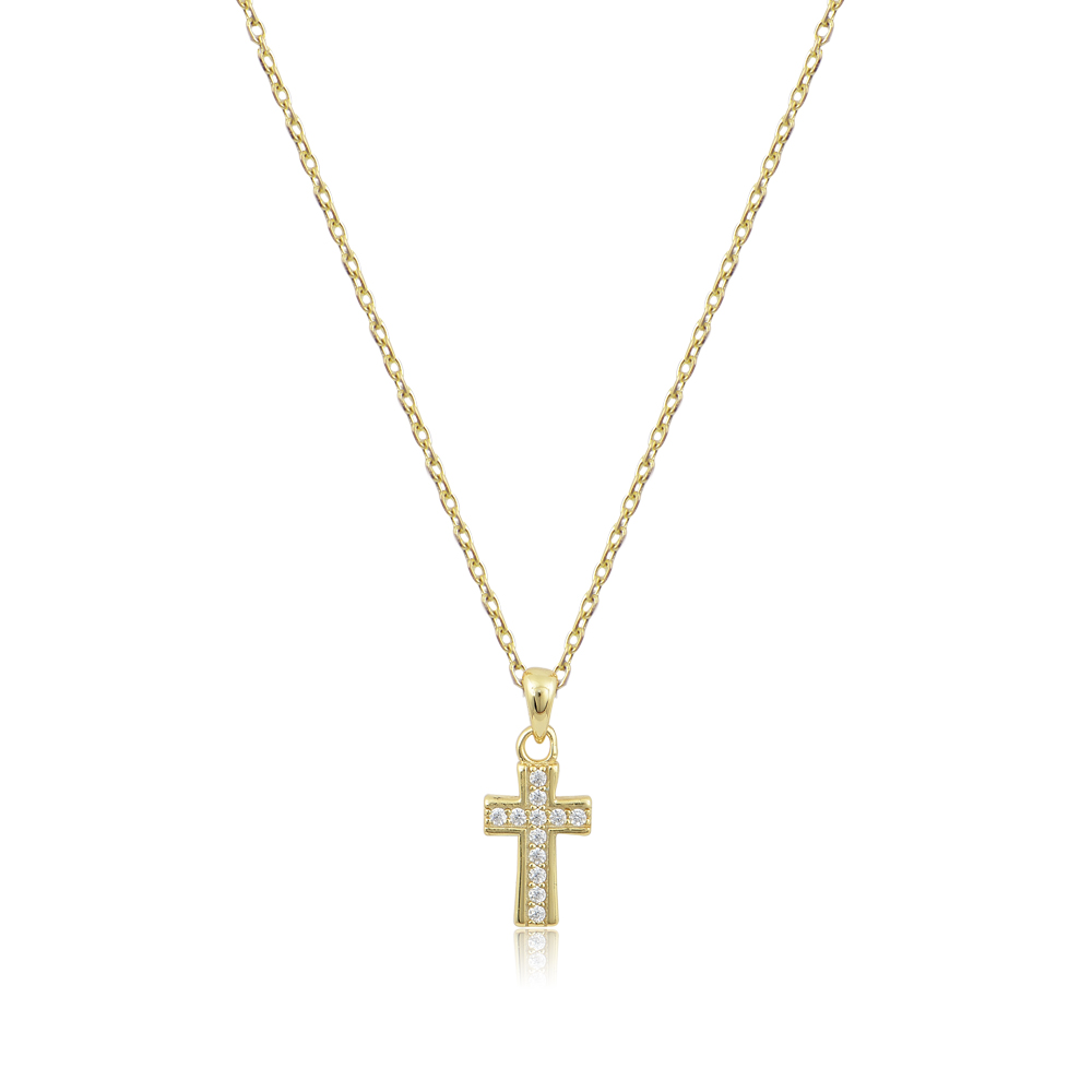 Cross Necklace in Silver 925