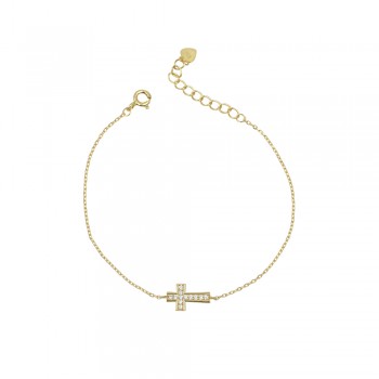 Bracelet Cross in Silver 925