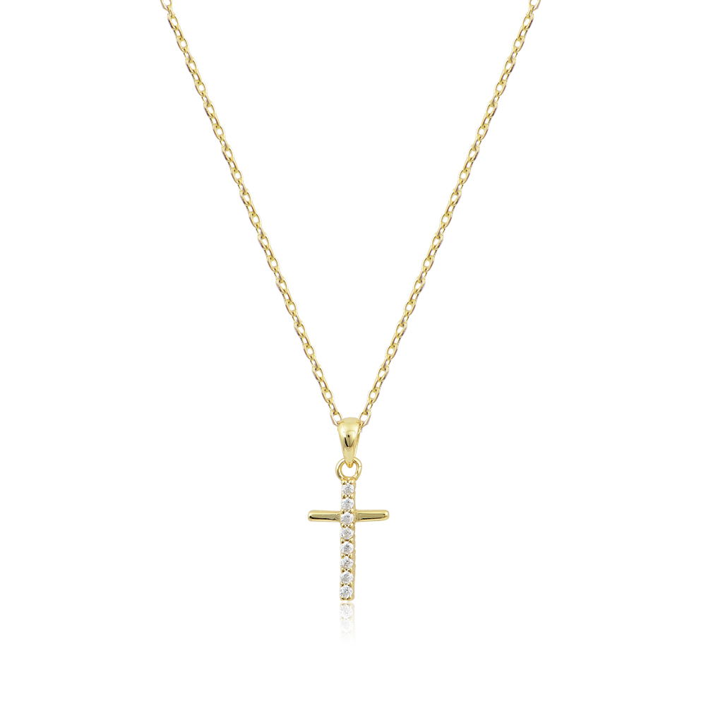 Cross Necklace in Silver 925