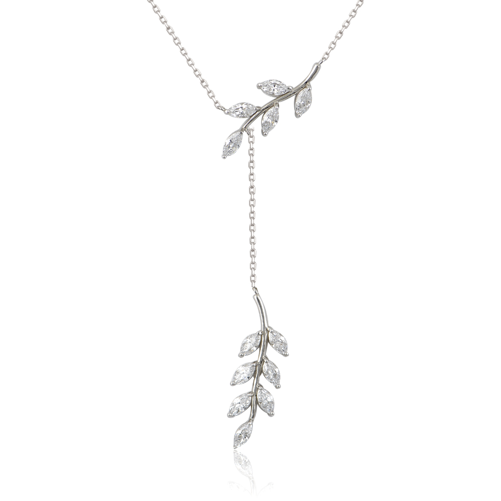 Tie Necklace in Silver 925