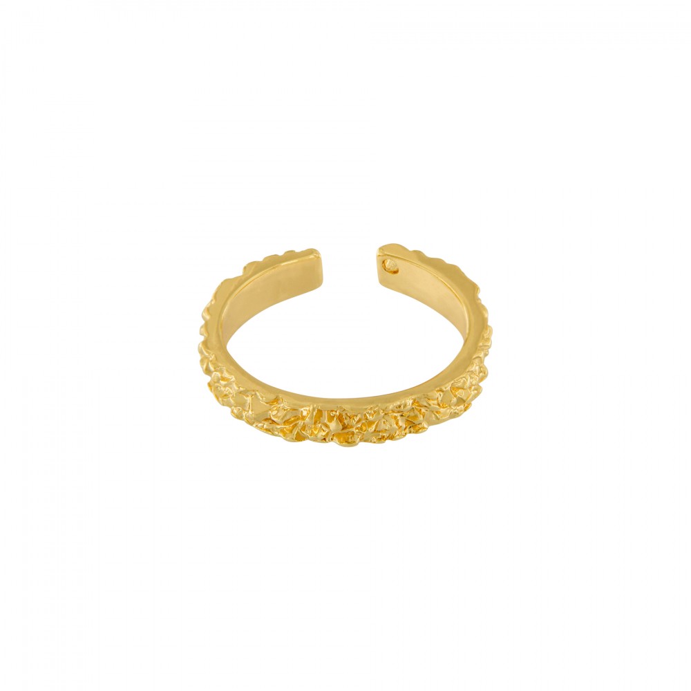 Cecil Ring Gold Plating
