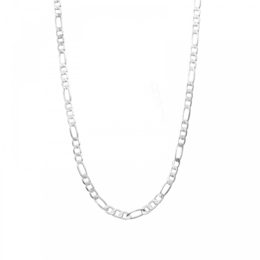 Audrey Figaro Necklace Silver Plating
